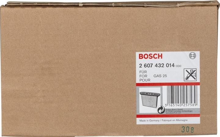 Actual product image Bosch Professional Zubehör Cellulose pleated filter, 4300 c