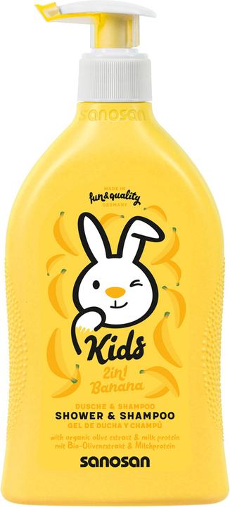 Sanosan 2in1 Dusche & Shampoo Banane
