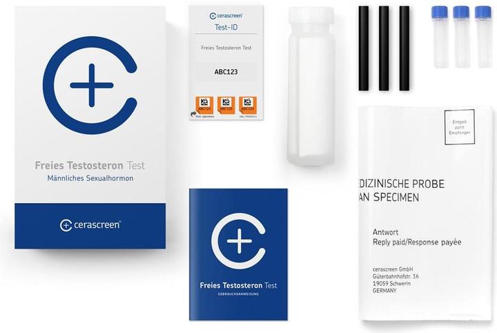 Produktbild Cerascreen Testkit Testosteron (1 x)