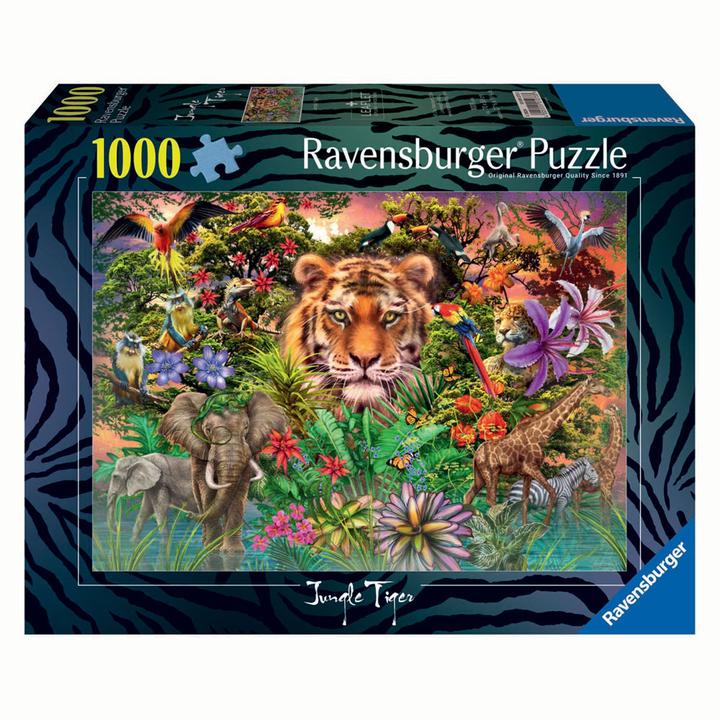 Produktbild Ravensburger Puzzle 1000 Tiger im Garten (1000 Teile)