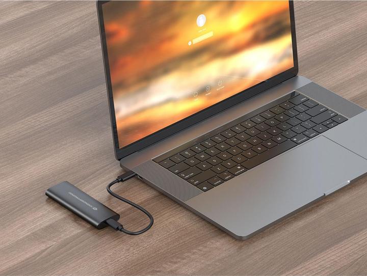 Actual product image Conceptronic SSD Enclosure M.2 USB3.2 Type-C Gen sw (M.2)