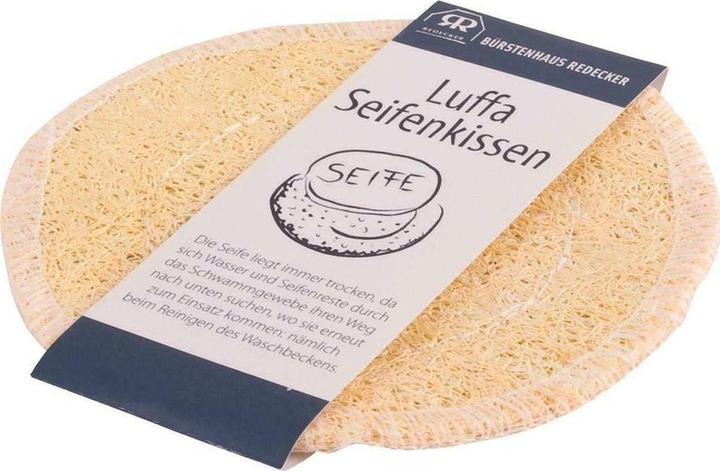 Bürstenhaus Redecker Seifenkissen Luffa ø 11 cm