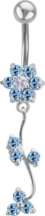 Produktbild Bijouteria Bauchpiercing (Edelstahl, Silber 925, Zirkonia)