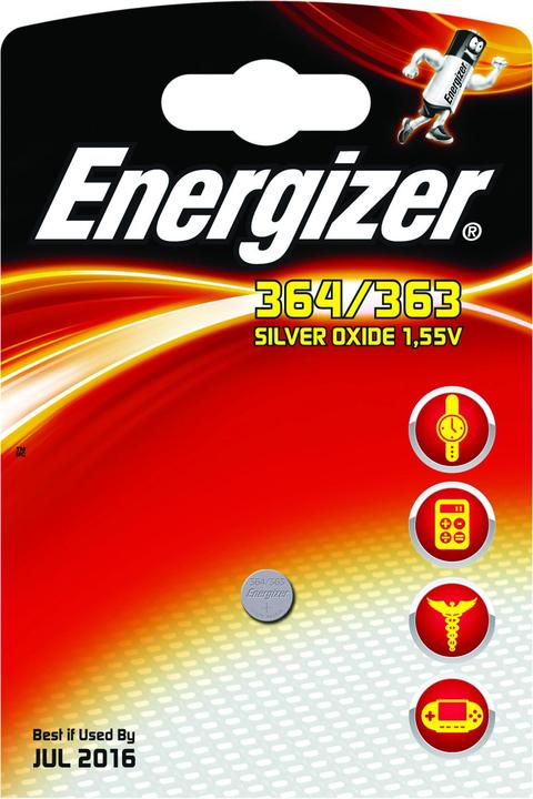 Immagine prodotto Energizer Multidrain 364/363 1.5V S (1 pz., SR60, 23 mAh)