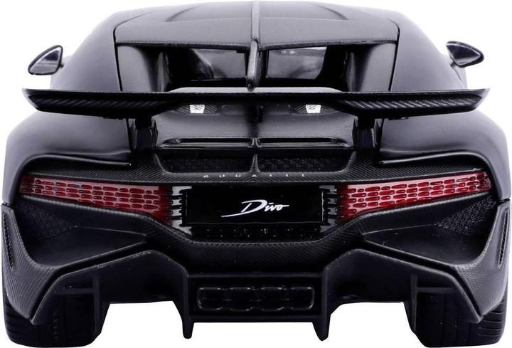 Actual product image Maisto Bugatti Divo 1/24 black matt
