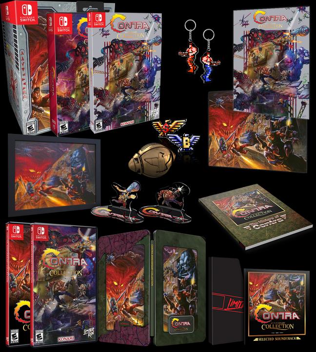 Actual product image Limited Run Contra Anniversary Collection (Ultimate Edition) () (Import) (Switch Lite, Switch OLED, Switch)
