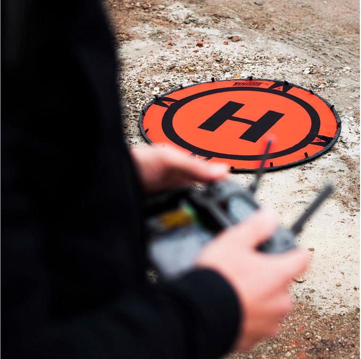 Actual product image Hoodman Landing area Ø 90 cm (Drone landing site, DJI Phantom 4 RTK, DJI Phantom 4, DJI Mavic Pro, DJI Phantom 3, Universal)