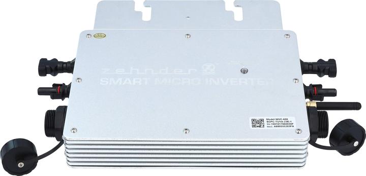 Actual product image Schubiger Smart Micro Inverter ZEHNDER WR-800S Ecologic, with APP control