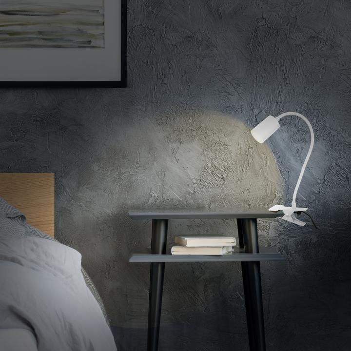 Immagine prodotto Briloner Lampada a LED a pinza, bianca, incl.. 1xLED 2.4W (290 lm)