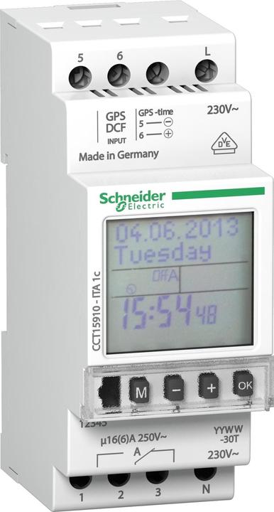 Image du produit Schneider Electric 36mm digital annual timeswitch ITA 1c