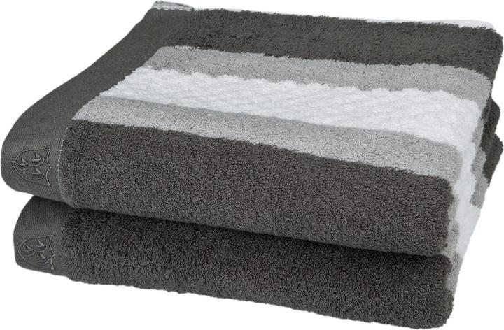 Produktbild Ross Walk-Frottier Handtücher Harmony Streifenfond (50 x 100 cm)