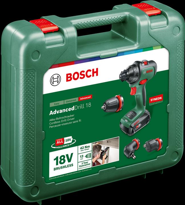 Produktbild Bosch Home & Garden AdvancedDrill 18 (Akkubetrieb)