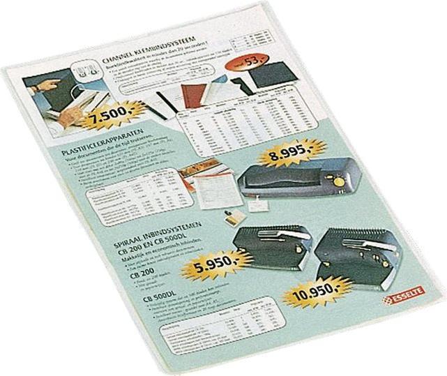 Image du produit Esselte Plastfodral PP A4 transparent 100 (A4)