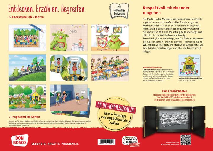 Immagine prodotto Das kleine WIR in der Schule. Kamishibai Bildkartenset (Tedesco, Daniela Kunkel, 2024)