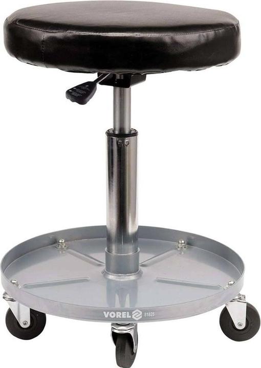 Actual product image Vorel Workshop stool height adjustable with shelf