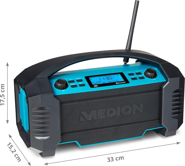Actual product image Medion Life E66050 (DAB+, FM, MW, Bluetooth)
