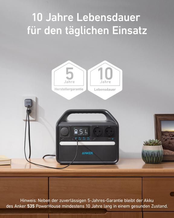 Actual product image Anker Powerstation (512 Wh, 7.60 kg)