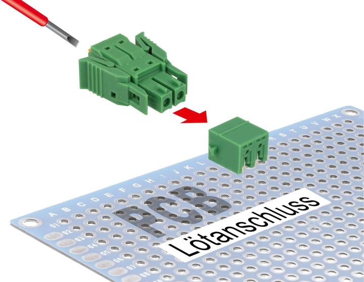 Actual product image Delock Terminal block Horizontal grid (Cable Accessories)
