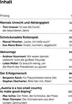 Nährwerte und Zutaten Peter Schröcksnadel (Florian Madl, 2021)