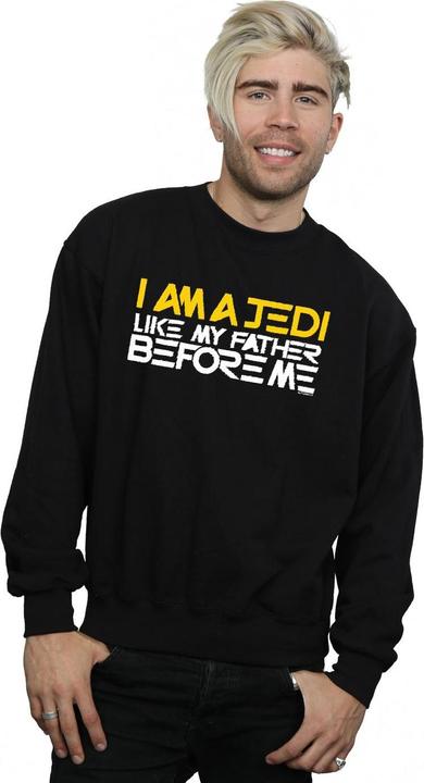 Actual product image Star Wars Mens I Am A Jedi Sweatshirt (XL)