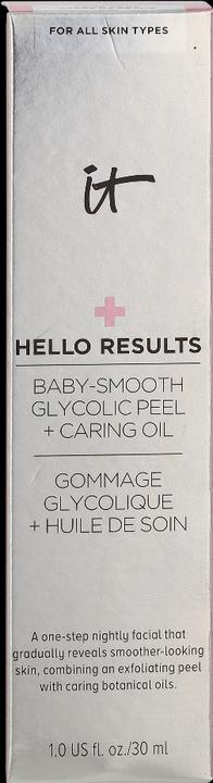 Produktbild It Cosmetics Hello Results Baby-Smooth Glycolic Peel + Carin 30ml