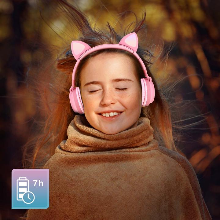 Image du produit Avizar Oreilles de chat Casque Bluetooth