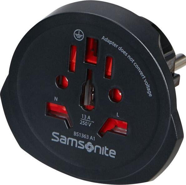 Actual product image Samsonite Global Ta World To Europe Adaptor (Hand luggage (up to 50 litres))