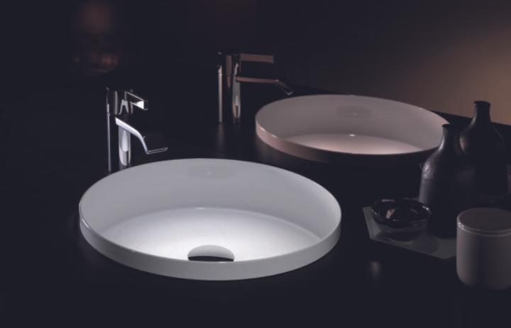 Produktbild Alape Einbaubecken EB.KE400, rund Ø 40,0cm, 2025503000, weiss (400 mm, 475 mm)
