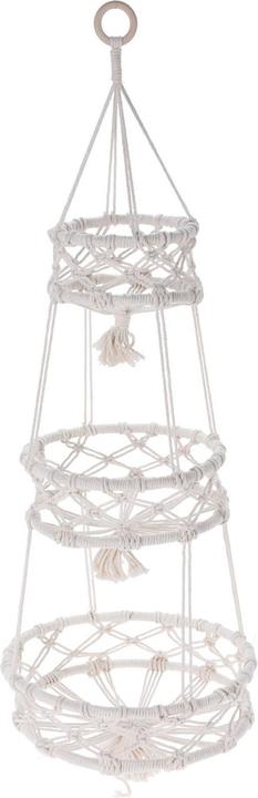 Actual product image Natura Punto Three-tier plant hanger, braided