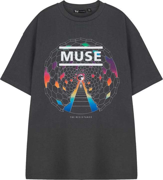 Actual product image Muse Unisex Adult The Resistance Short-Sleeved T-Shirt (XL)