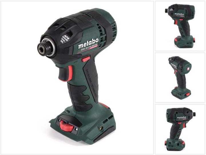 Immagine prodotto Metabo Avvitatore a batteria SSD 18 LTX 200 BL (Batteria ricaricabile)