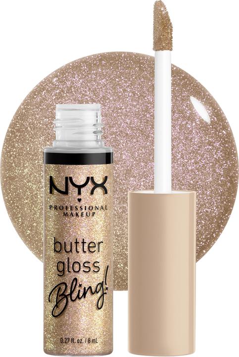NYX Professional Make-Up Butter Gloss Bling (01 Bring The Bling)