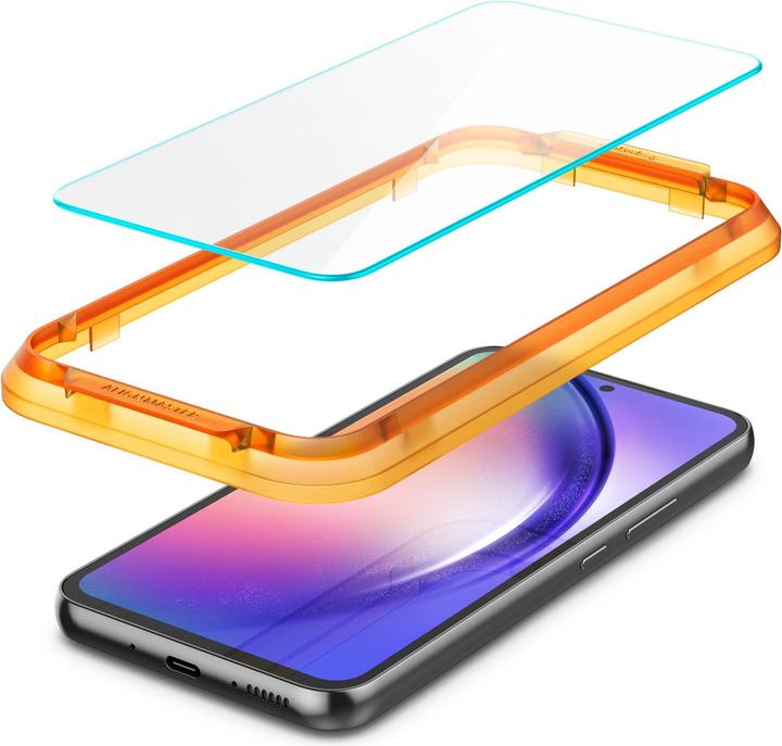 Actual product image Spigen ALM Glas.Tr Sam A54 5G A546 2szt. szkło hartowane AGL05966 (1 Piece, Samsung Galaxy A54 5G)