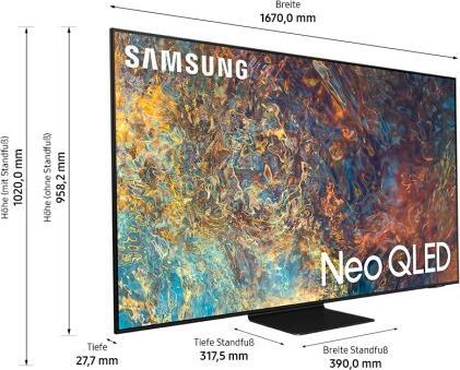 Actual product image Samsung QE75QN90A (75", QN90A, NeoQLED, 4K, 2021)