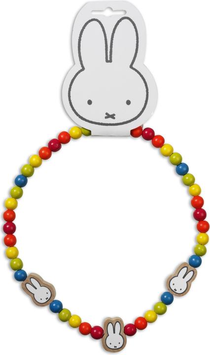 Produktbild Bambolino Toys Holzperlenkette Miffy (Gummibaumholz)