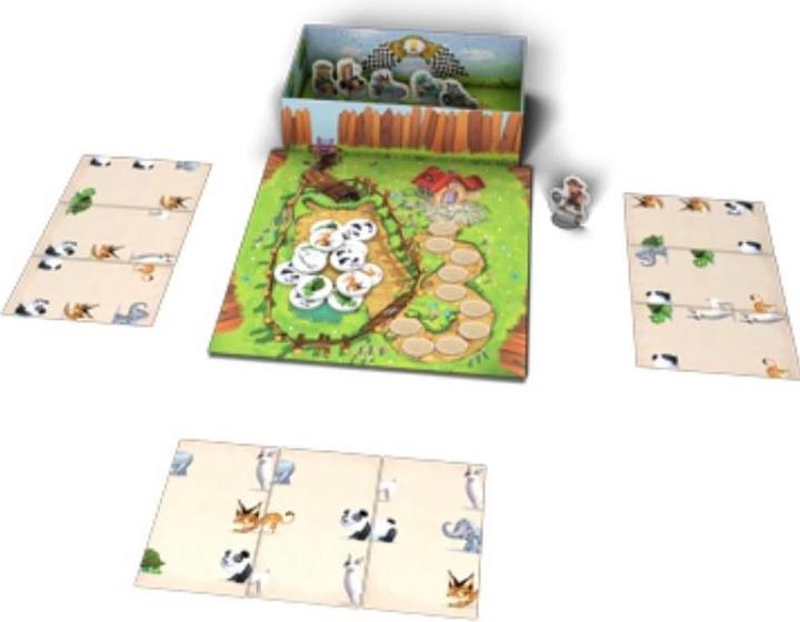 Image du produit Loki Kids 516009 - Zoo Run, jeu de société, pour 3-5 joueurs, à partir de 5 ans (Néerlandais)