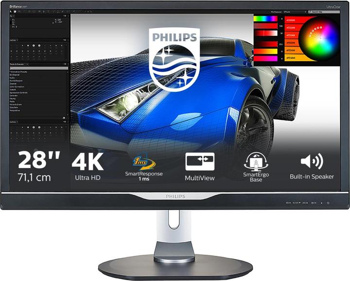 Philips P-line 288P6LJEB (3840 x 2160 Pixel, 28")