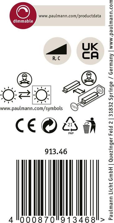 Productafbeelding Paulmann Armaturen Spot Zeus (3680 lm)