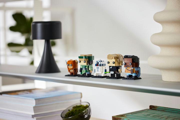 Actual product image LEGO Heroes of the Battle of Endor (40623, LEGO Brickheadz)