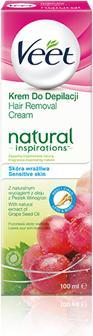 Actual product image Veet Natural Inspirations depilatory cream for sensitive skin 100ml (100 ml)