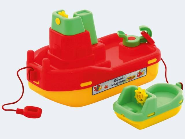 Produktbild Blankenburger polesie 41227 Schlepper mit Beiboot
