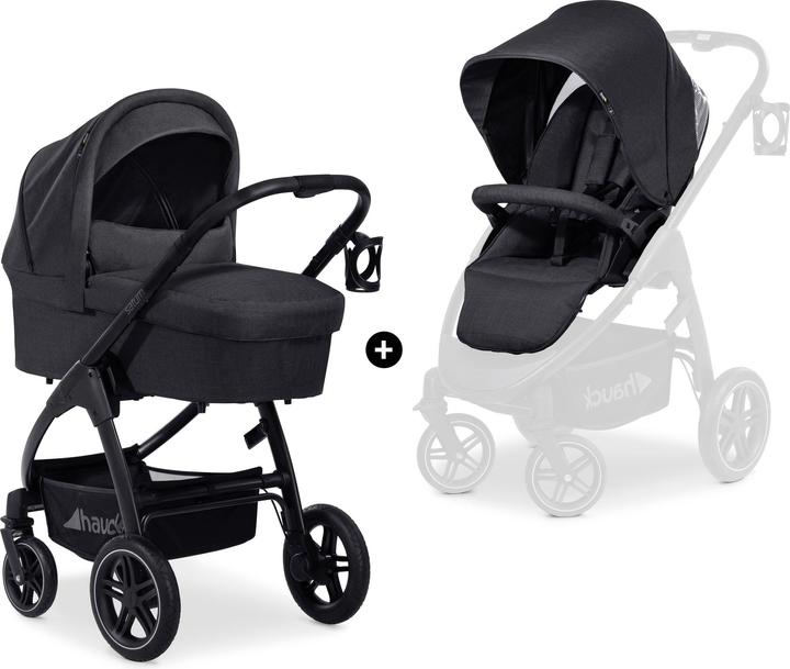 Produktbild Hauck Saturn R Duoset Melange Black