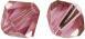 Actual product image Swarovski crystal faceted beads, pink chiffon