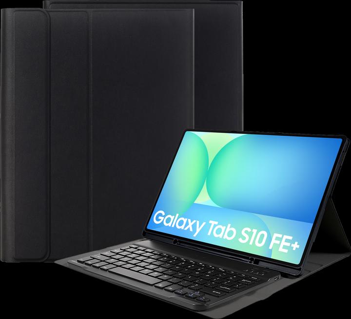 Produktbild Cazy Qwertz Tastatur Hülle mit magnetisch Abnehmbarer Tastatur (DE, Samsung Galaxy Tab S10 FE+)