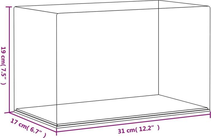 Actual product image VidaXL Christine (31 x 17 x 19 cm)