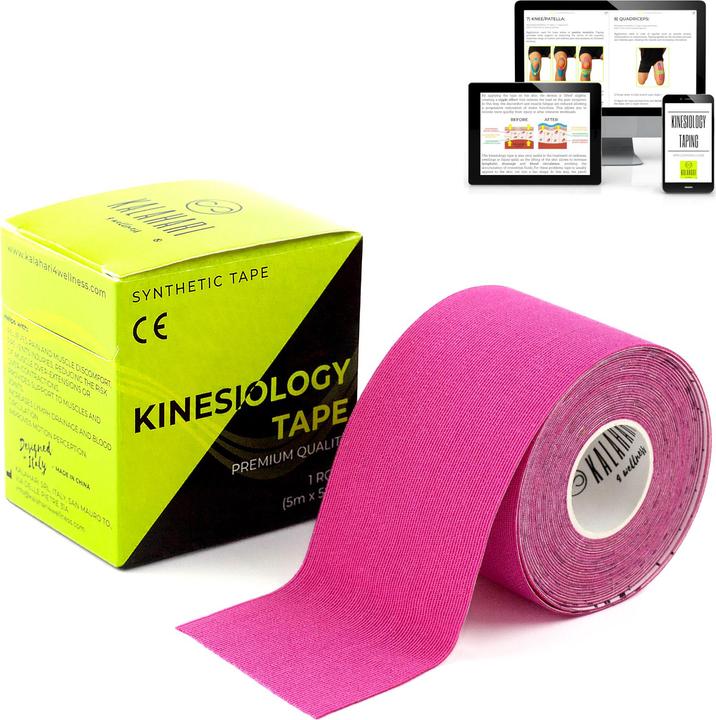 Kalahari 4 Wellness Kinesiologie Tape - Kinesio Pink