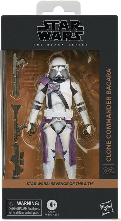 Produktbild Hasbro Star Wars Episode III Black Series Clone Commander Bacara