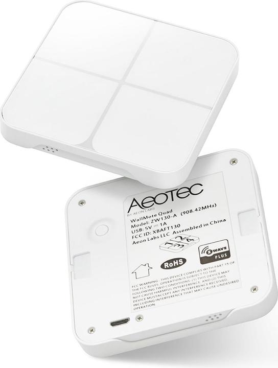 Produktbild Aeotec Z-Wave WallMote Quad