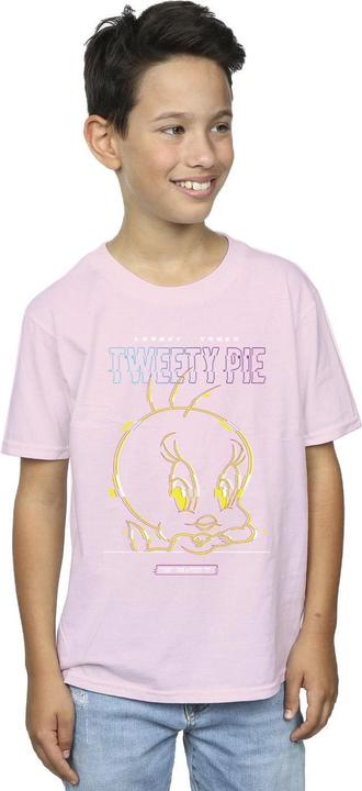 Immagine prodotto Looney Tunes Tweety Glitch Maglietta Ragazzi (104)