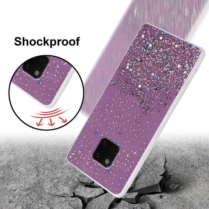 Actual product image Cadorabo TPU cover sparkling glitter (Mate 20 Pro)